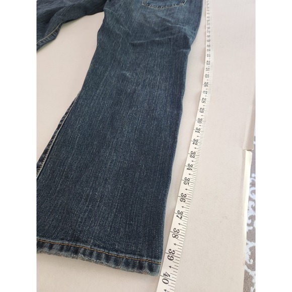 Eddie Bauer Mens Straight Fit Jeans 40x30 Blue Denim 100% Cotton Casual Pants - Picture 9 of 10